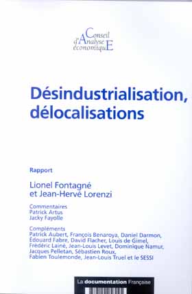 désindustrialisation délocalisations