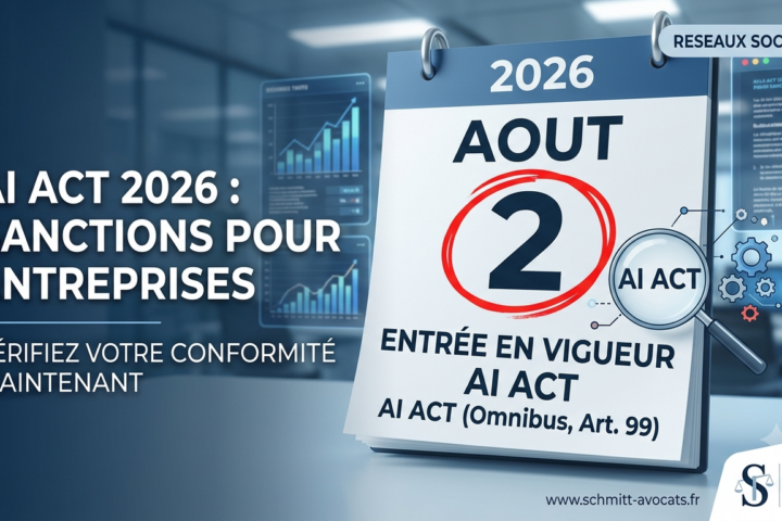 uels sont les montants des amendes prévus par l'AI Act pour les PME et grands groupes ? Que prévoit l'article 99 du règlement européen sur l'IA ? Comment prémunir son entreprise contre les sanctions du règlement IA ?